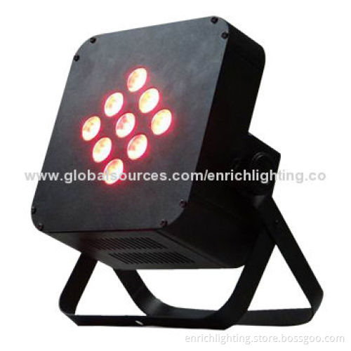 40W/100 to 240V Portable Battery-operated Wireless LED PAR/Stage Light, 3-in-1 3W LEDs